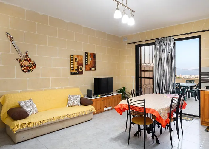 2bd Spacious With Front Terrace And Country Views - Gozo Island * Qala